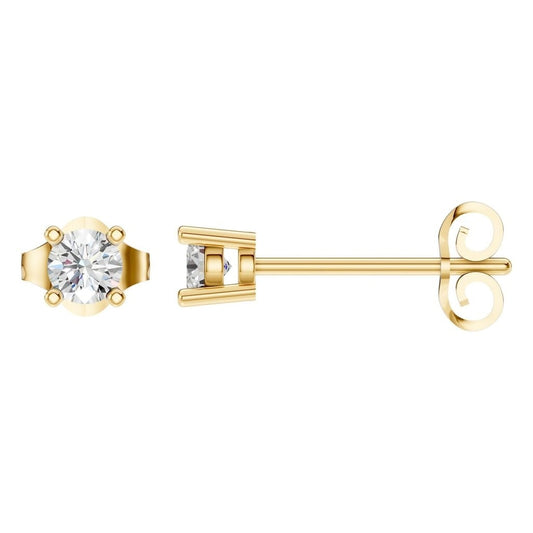 EA-0839 Yellow Gold Earrings SET - Main View