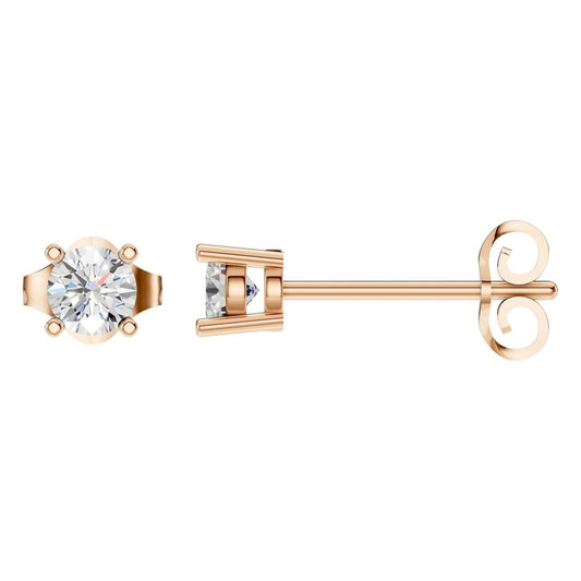 EA-0839 Rose Gold Earrings SET - Main View