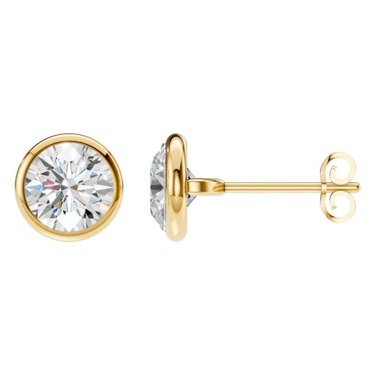 EA-5172 Yellow Gold Earrings SET - Main View