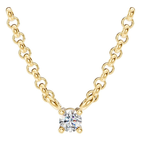 NE-1052 Yellow Gold Necklace SET - Main View