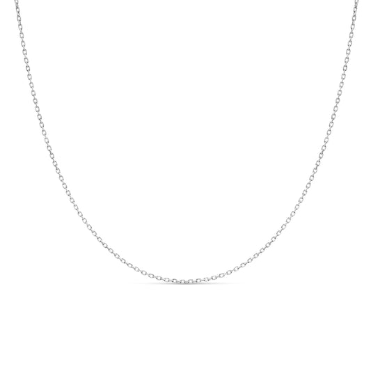 NE-5283 White Gold Necklace UNSET - Main View