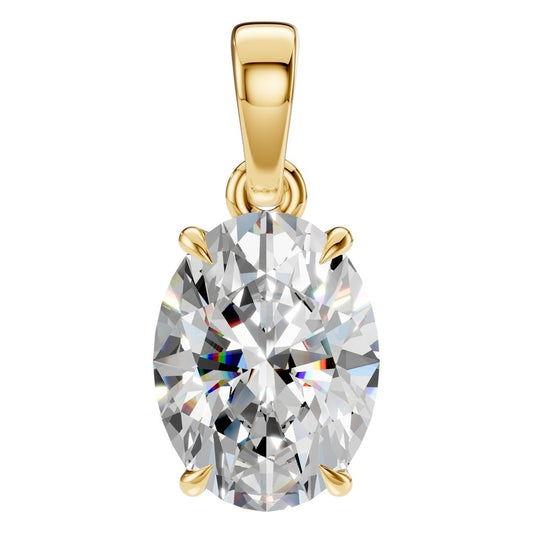 PE-1164 Yellow Gold Pendant SET - Main View