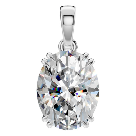 PE-1164 White Gold Pendant SET - Main View