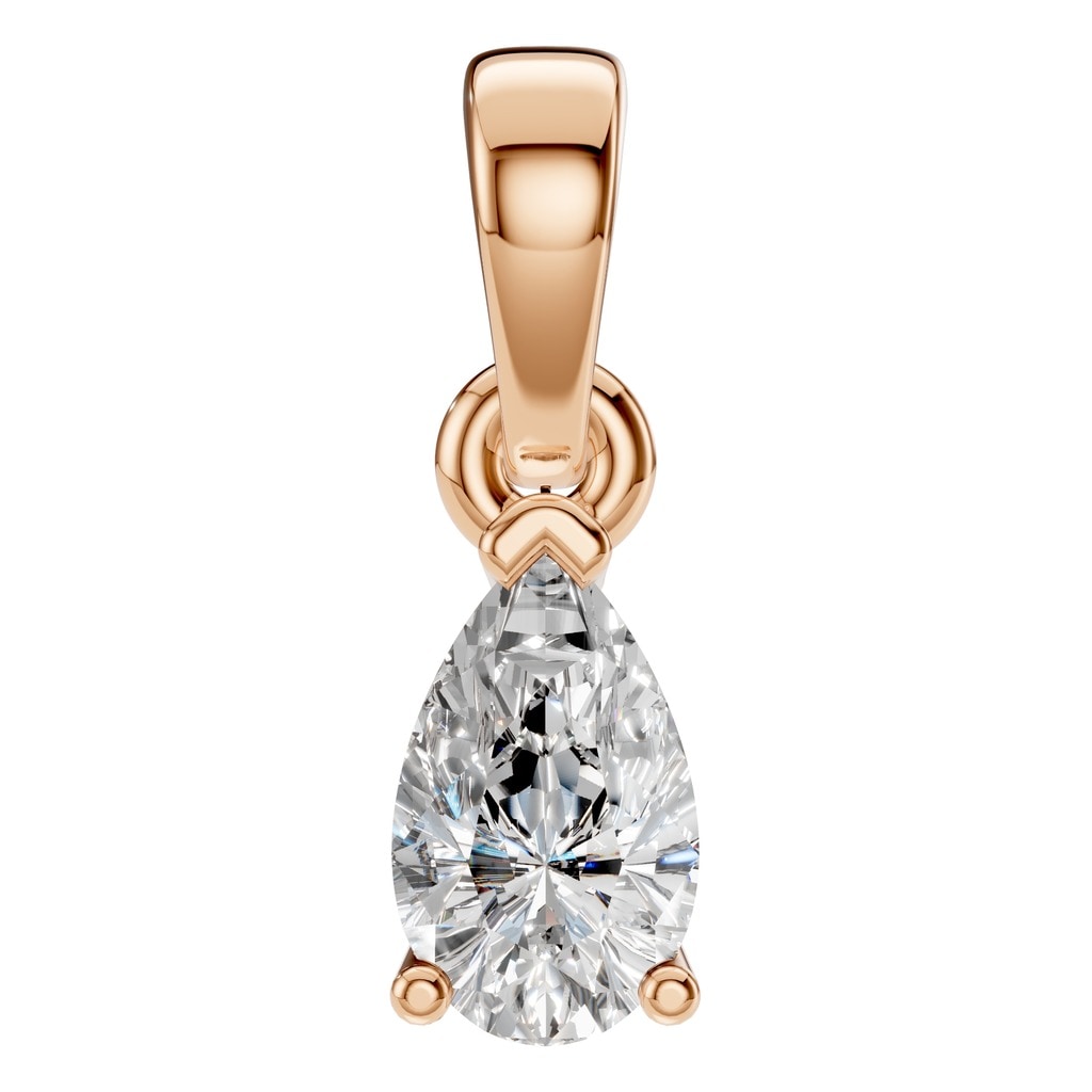 PE-1164 Rose Gold Pendant SET - Main View