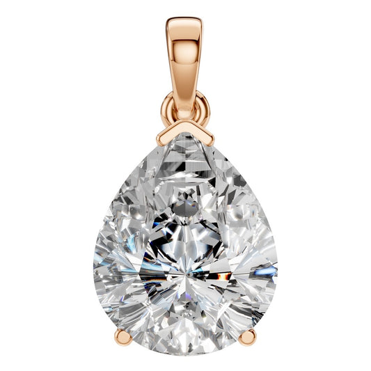 PE-1164 Rose Gold Pendant SET - Main View