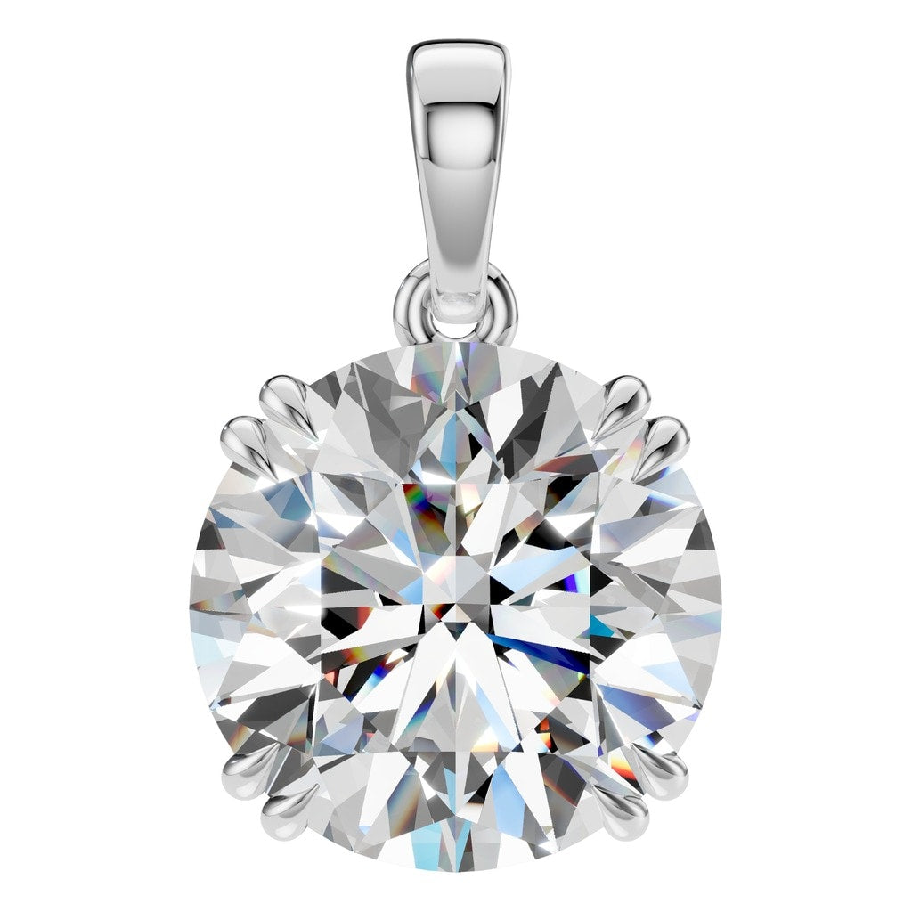 PE-1164 White Gold Pendant SET - Main View