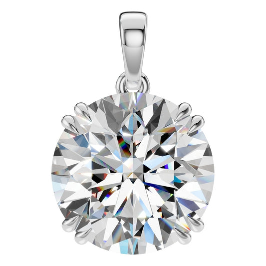 PE-1164 White Gold Pendant SET - Main View