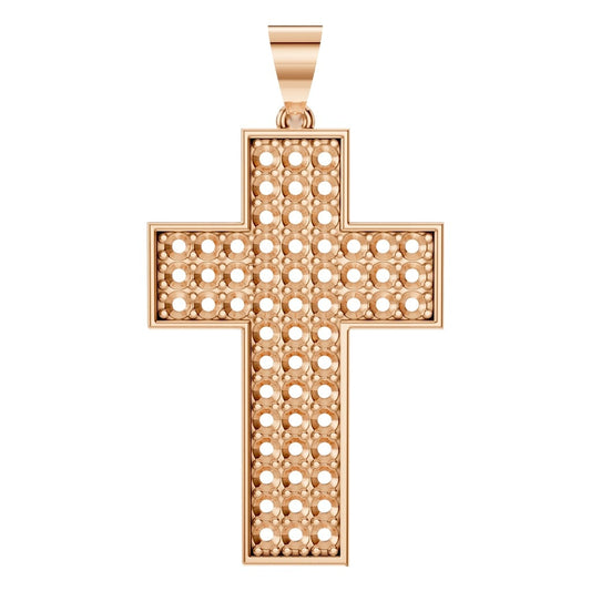 PE-1530 Rose Gold Pendant UNSET - Main View