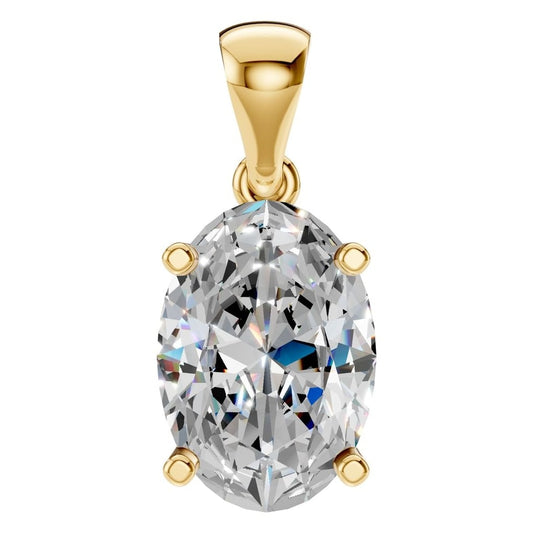 PE-1923 Yellow Gold Pendant SET - Main View