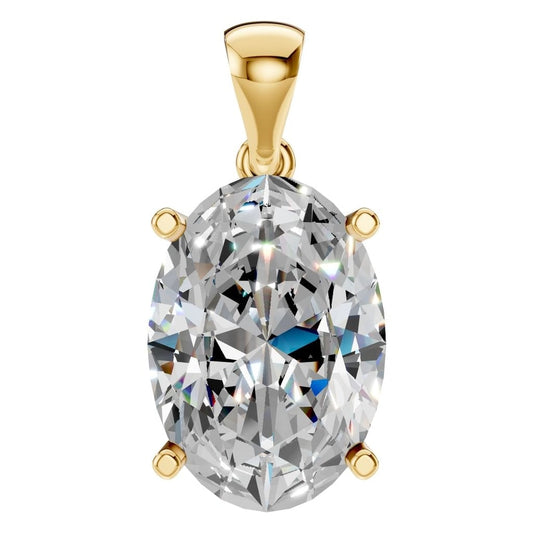 PE-1923 Yellow Gold Pendant SET - Main View