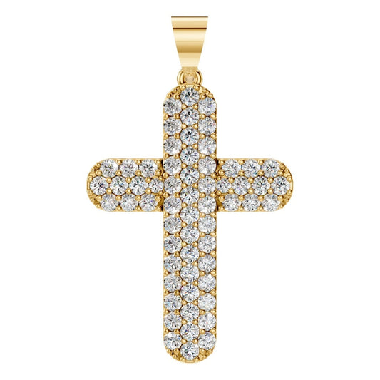 PE-5179 Yellow Gold Pendant SET - Main View