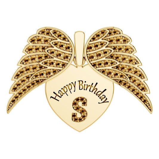 PE-6613 Yellow Gold Pendant UNSET - Main View