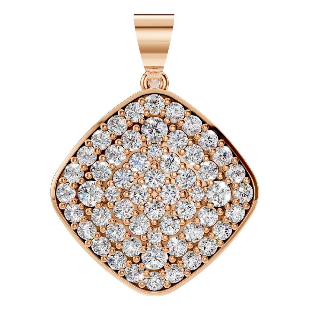 PE-6620 Rose Gold Pendant SET - Main View