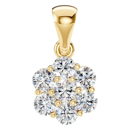 PE-7111 Yellow Gold Pendant SET - Main View