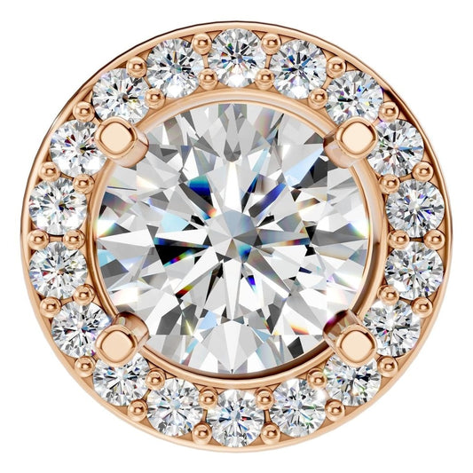 PE-8623 Rose Gold Pendant SET - Main View