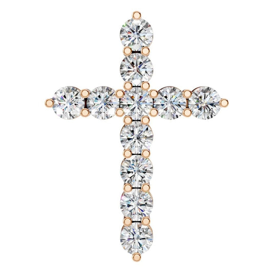 PE-9197 Rose Gold Pendant SET - Main View