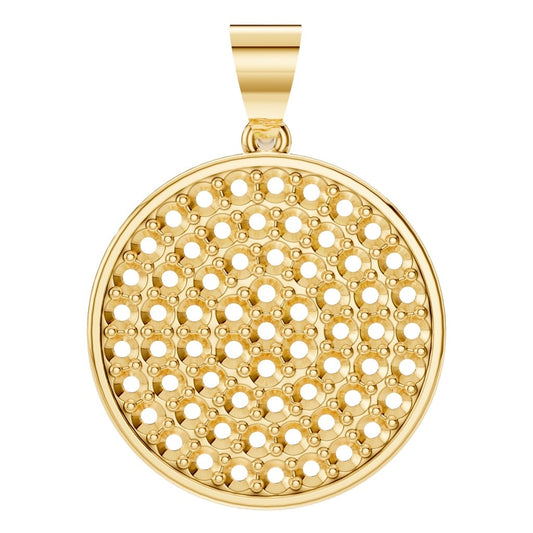 PE-9462 Yellow Gold Pendant UNSET - Main View