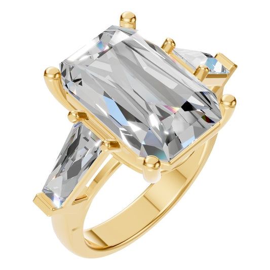 RI-2781 Yellow Gold Ring SET - Main View