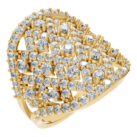 RI-2967 Yellow Gold Ring SET - Main View