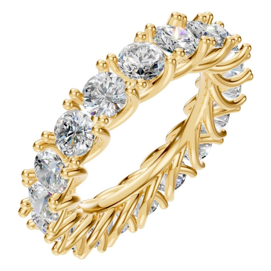 RI-3152 Yellow Gold Ring SET - Main View
