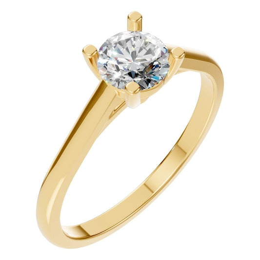 RI-5250 Yellow Gold Ring SET - Main View