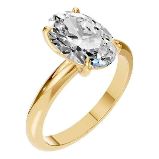 RI-5383 Yellow Gold Ring SET - Main View