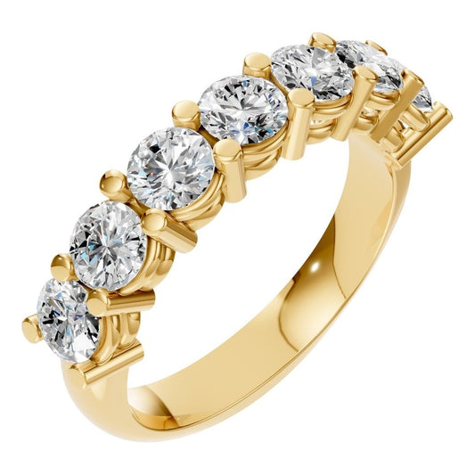 RI-5390 Yellow Gold Ring SET - Main View