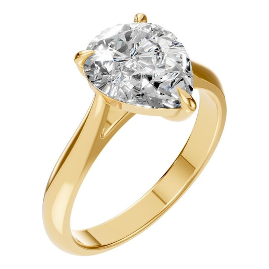 RI-6434 Yellow Gold Ring SET - Main View