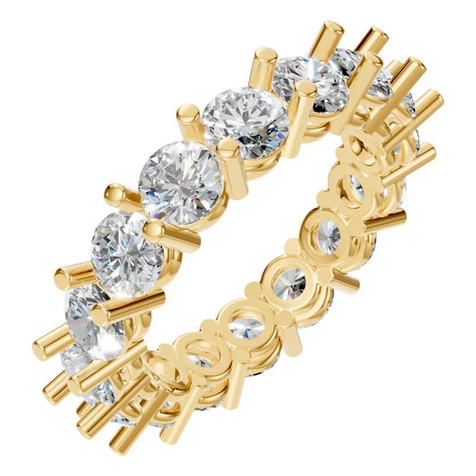 RI-8213 Yellow Gold Ring SET - Main View