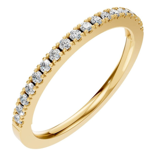 RI-8536 Yellow Gold Ring SET - Main View