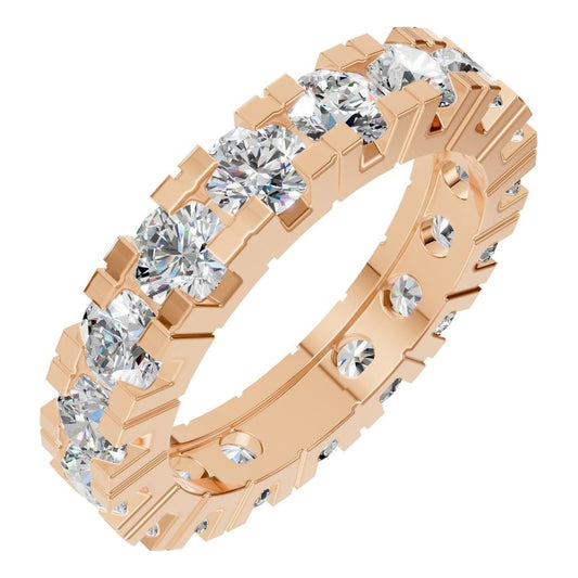 RI-8895 Rose Gold Ring SET - Main View