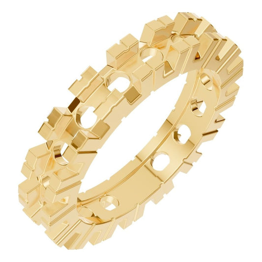 RI-8895 Yellow Gold Ring UNSET - Main View