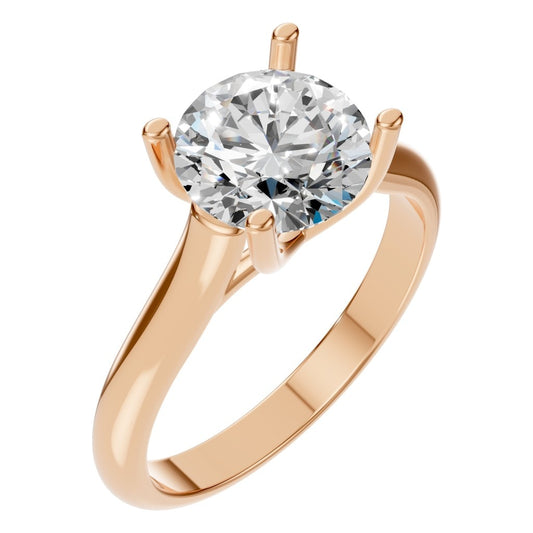 RI-9364 Rose Gold Ring SET - Main View