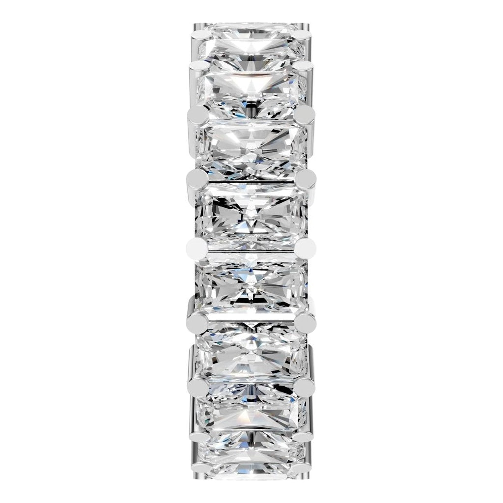 RI-9406 White Gold Ring SET - Side View