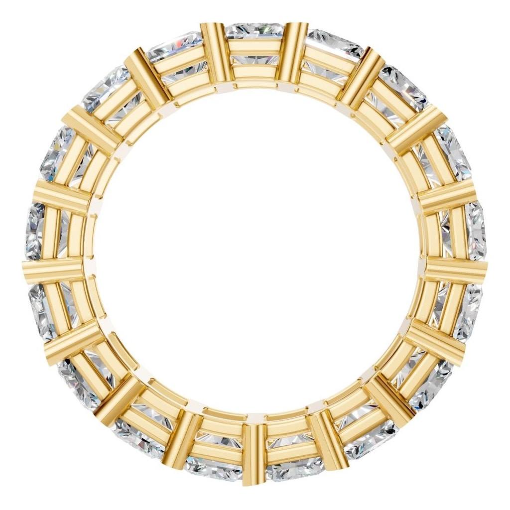 RI-9406 Yellow Gold Ring SET - Top View