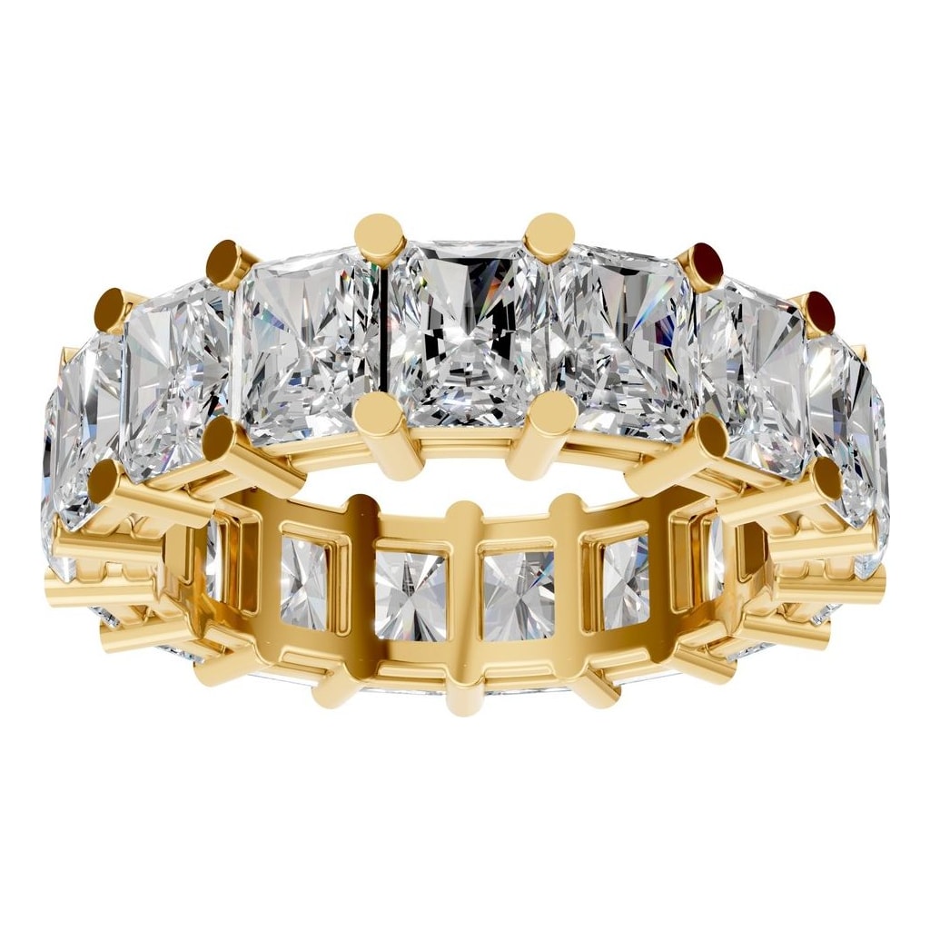 RI-9406 Yellow Gold Ring SET - Front View