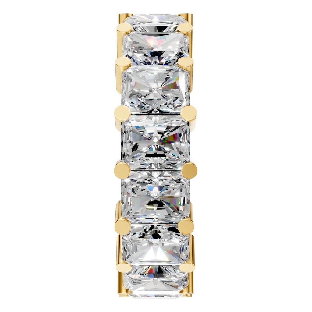 RI-9406 Yellow Gold Ring SET - Side View