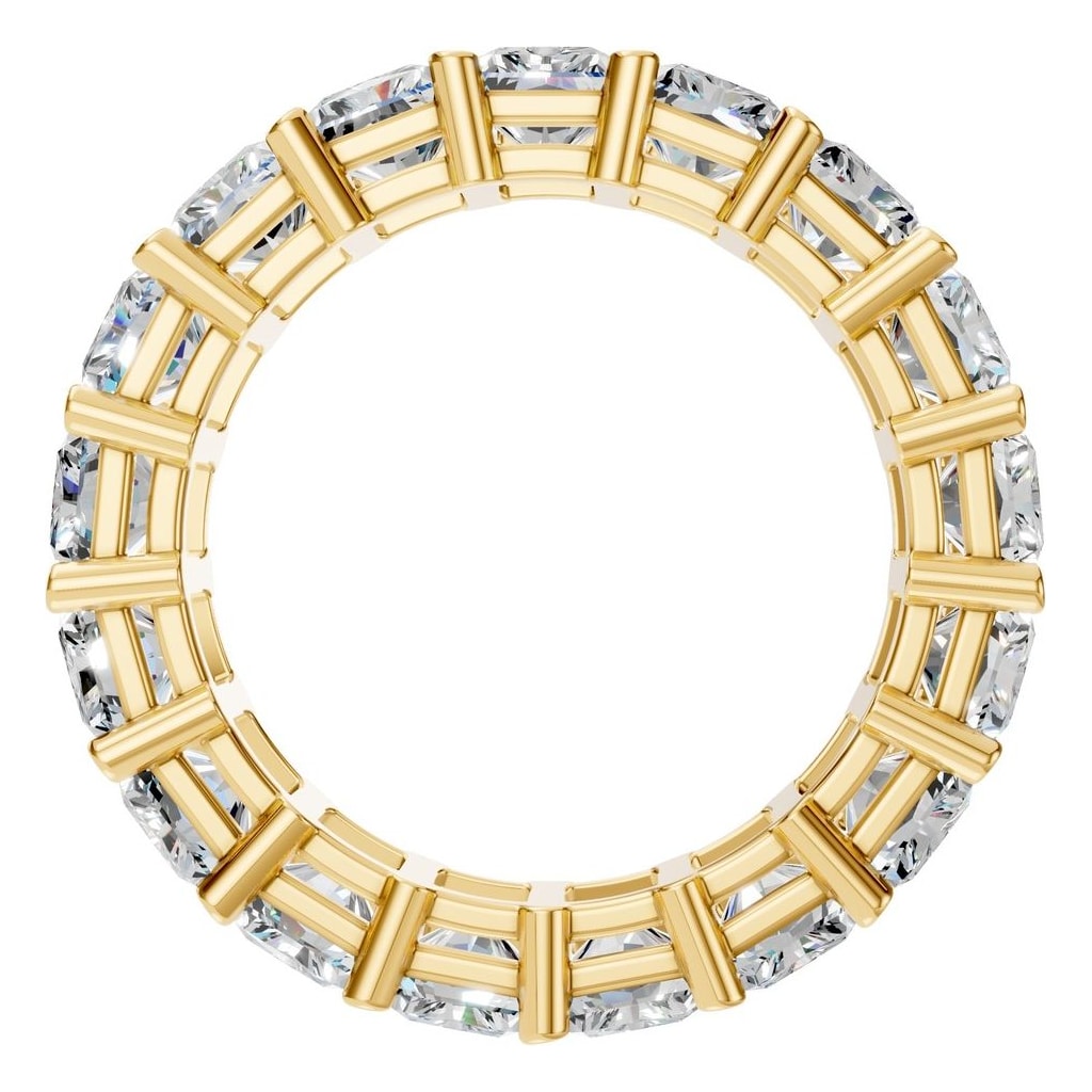 RI-9406 Yellow Gold Ring SET - Top View