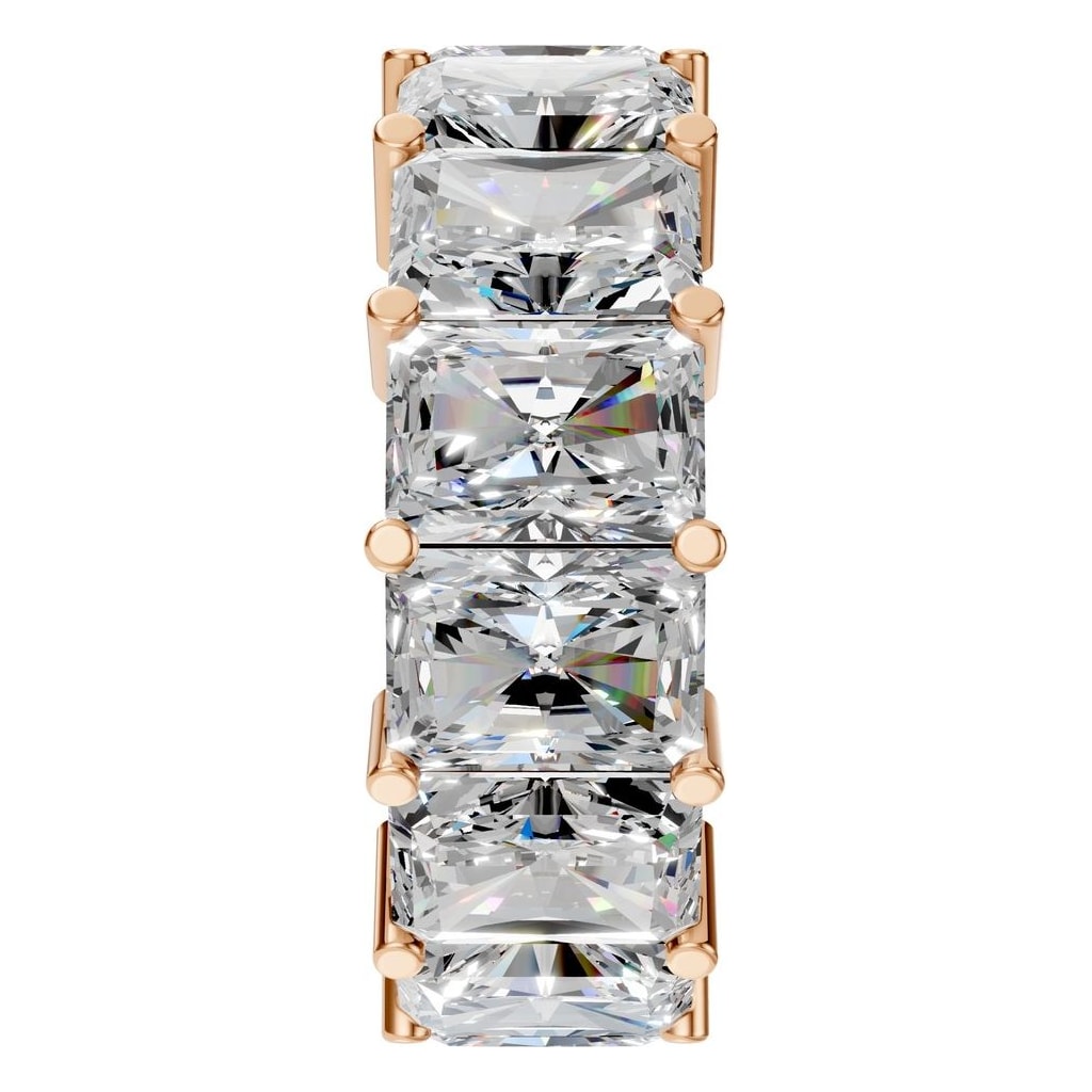 RI-9406 Rose Gold Ring SET - Side View