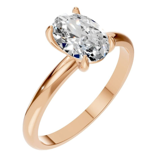 RI-9495 Rose Gold Ring SET - Main View