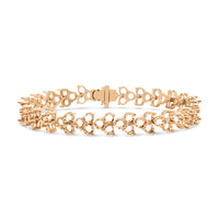 BR-1495 Rose Gold Bracelet UNSET - Main View