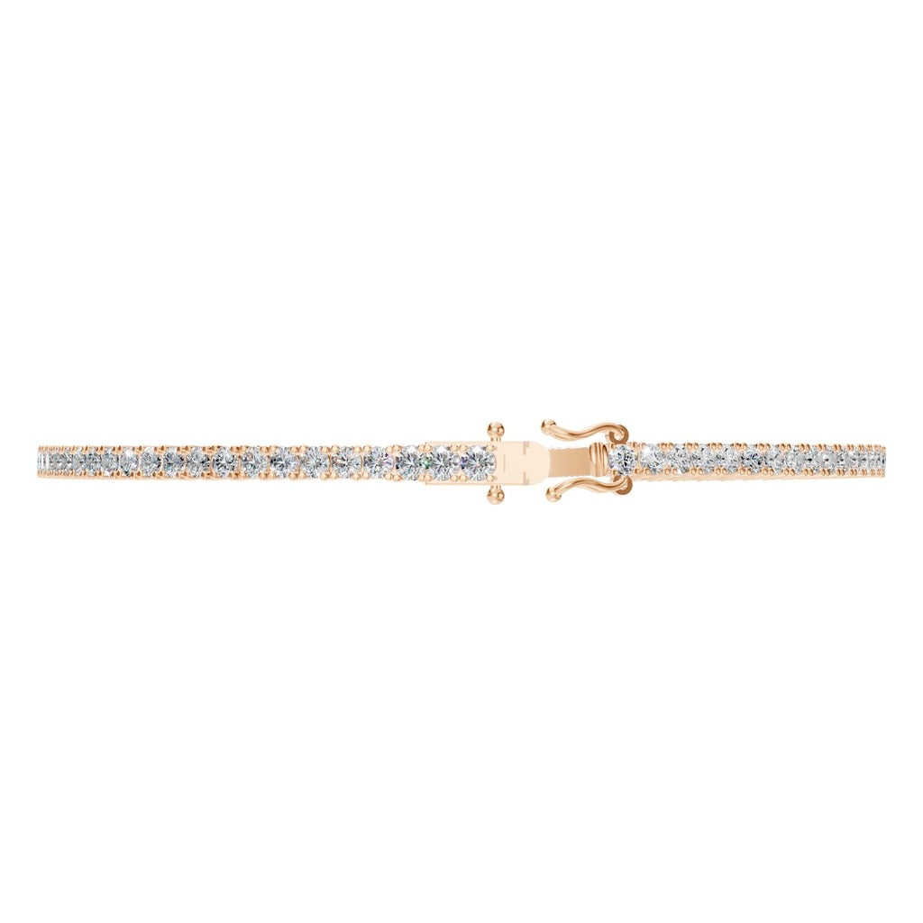 BR-5058 Rose Gold Bracelet SET - Side View