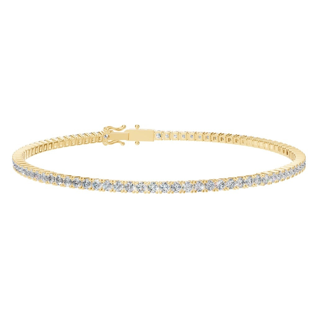 BR-5058 Yellow Gold Bracelet SET - Main View