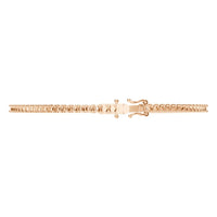 BR-5058 Rose Gold Bracelet UNSET - Side View