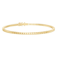 BR-5058 Yellow Gold Bracelet UNSET - Main View
