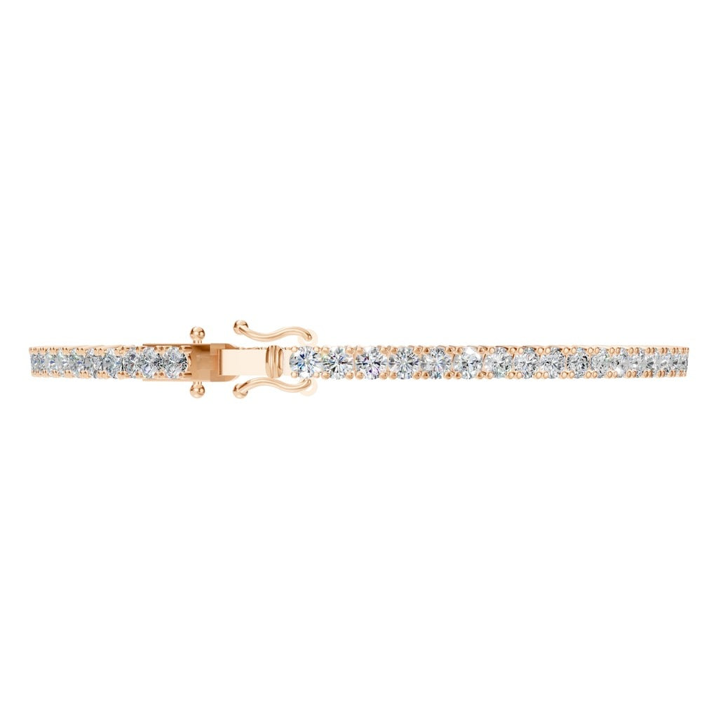BR-5058 Rose Gold Bracelet SET - Side View