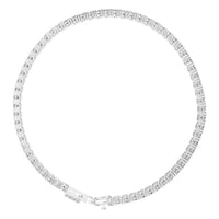 BR-5058 White Gold Bracelet SET - Top View