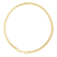 BR-5058 Yellow Gold Bracelet UNSET - Top View