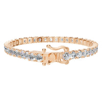 BR-5058 Rose Gold Bracelet SET - Back View