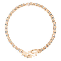 BR-5058 Rose Gold Bracelet SET - Top View